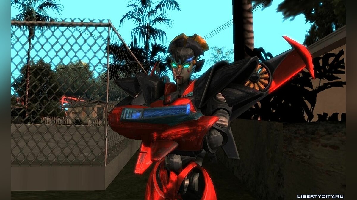 Скачать WindBlade (TRANSFORMERS: Forged to Fight) для GTA San Andreas