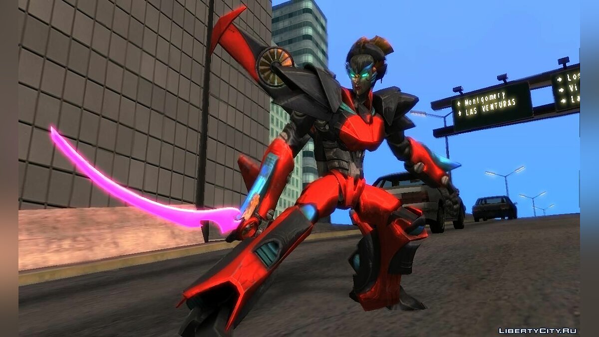 Скачать WindBlade (TRANSFORMERS: Forged to Fight) для GTA San Andreas