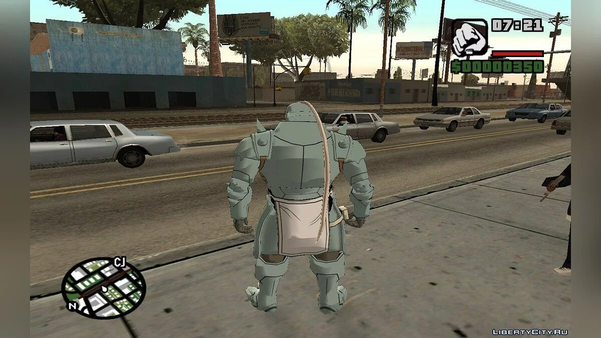 Alphonse Elric (Fullmetal Alchemist: Daughter of the Dusk) / GTA San Andreas