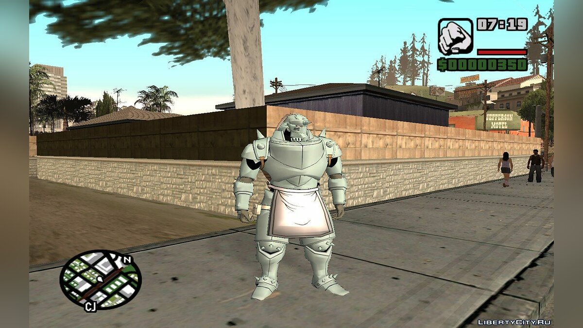 Скачать Alphonse Elric (Fullmetal Alchemist: Daughter of the Dusk) для GTA  San Andreas