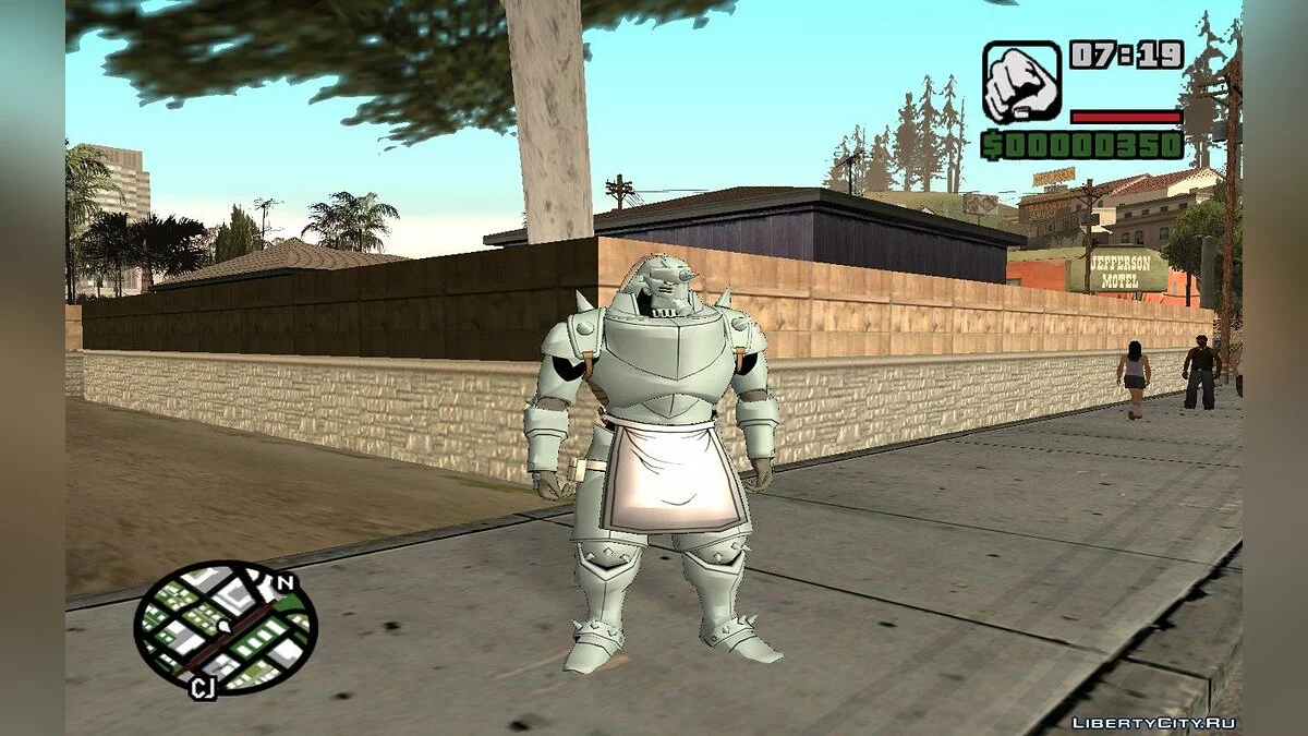 Alphonse Elric (Fullmetal Alchemist: Daughter of the Dusk) / GTA San Andreas