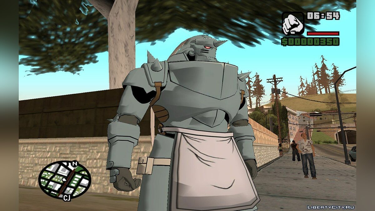 Скачать Alphonse Elric (Fullmetal Alchemist: Daughter of the Dusk) для GTA  San Andreas