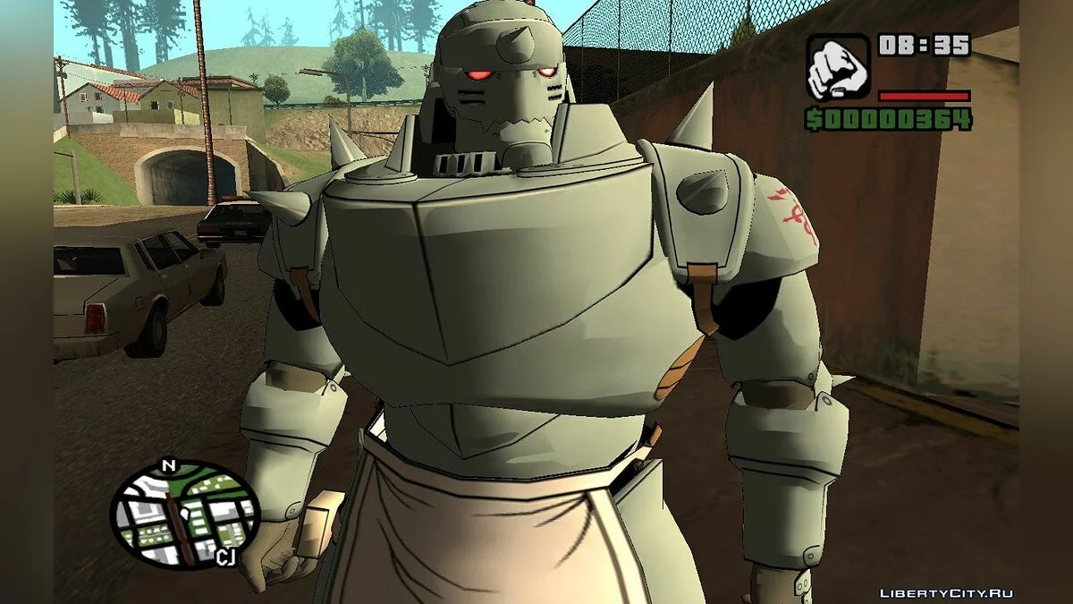 Alphonse Elric (Fullmetal Alchemist: Daughter of the Dusk) / GTA San Andreas