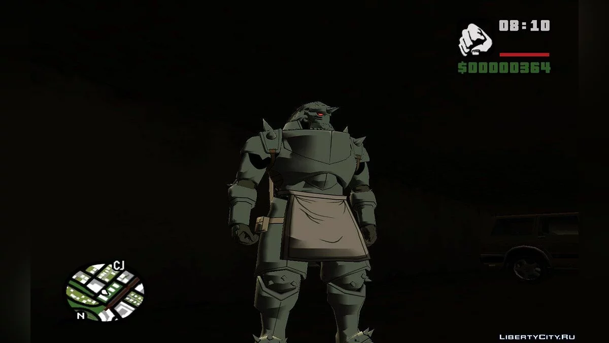 Alphonse Elric (Fullmetal Alchemist: Daughter of the Dusk) / GTA San Andreas
