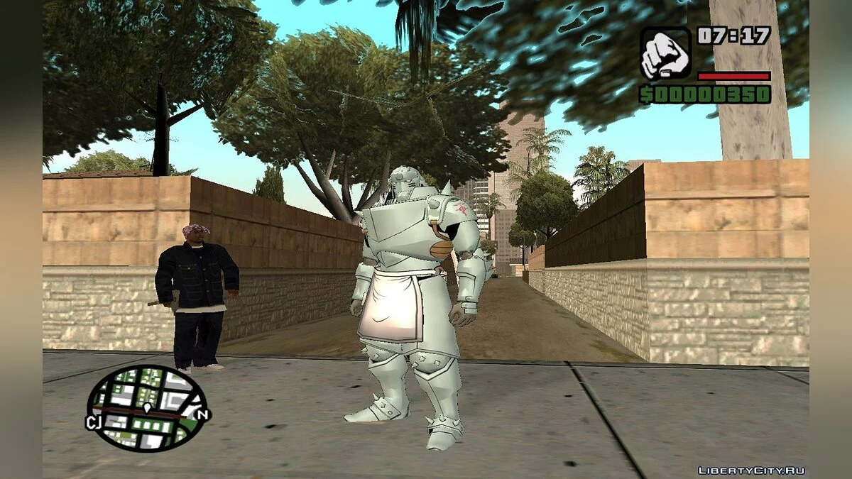 Alphonse Elric (Fullmetal Alchemist: Daughter of the Dusk) / GTA San Andreas