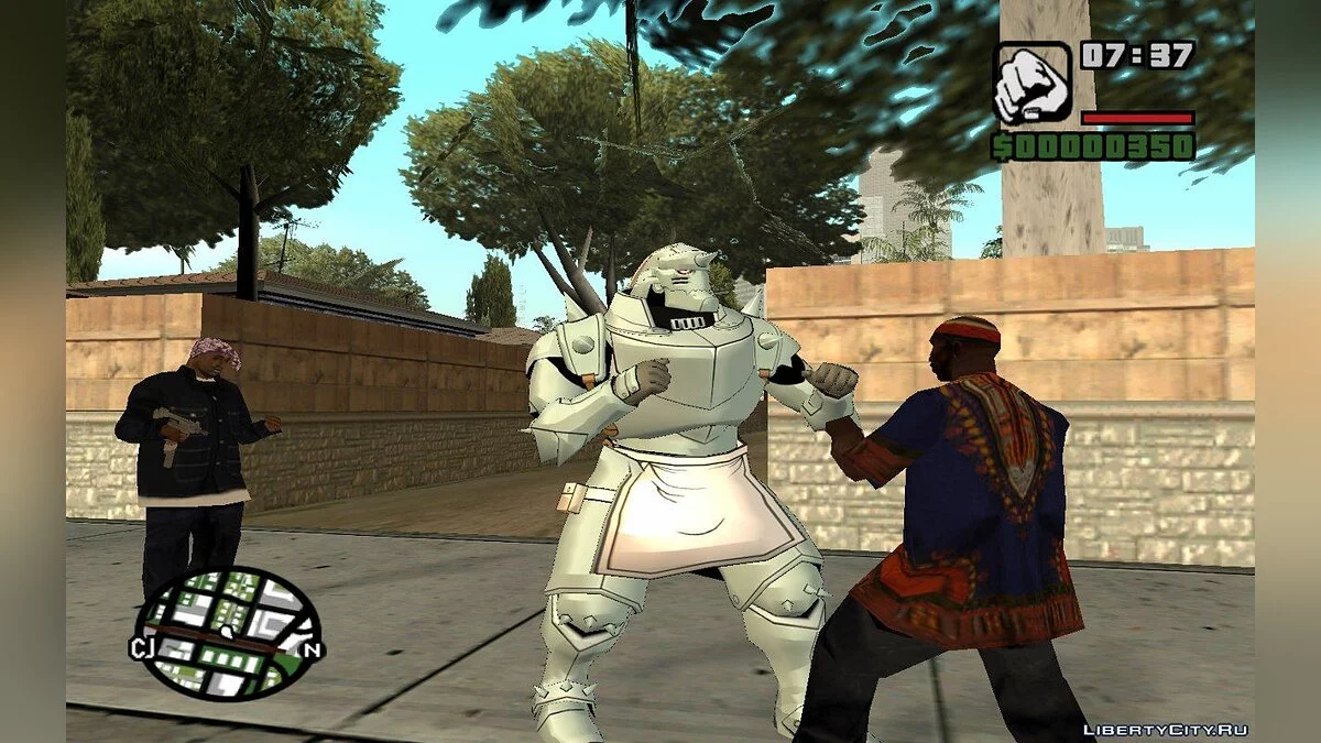 Alphonse Elric (Fullmetal Alchemist: Daughter of the Dusk) / GTA San Andreas