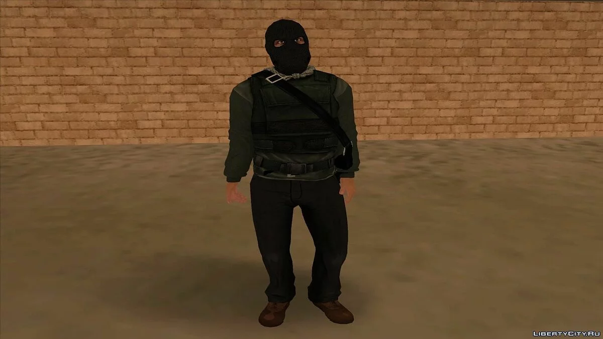 Бандит из Battlefield 3 / GTA San Andreas