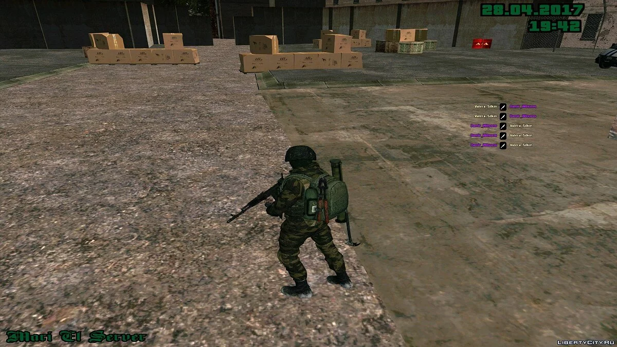 Боец 7 ГВ ВДД / GTA San Andreas