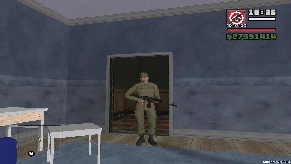 Бойцы МСВ РФ  времен 1-ой Чеченской / GTA San Andreas