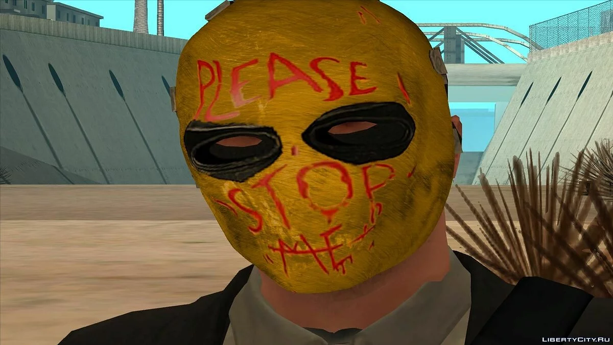 Человек в маске по мотивам MH / GTA San Andreas