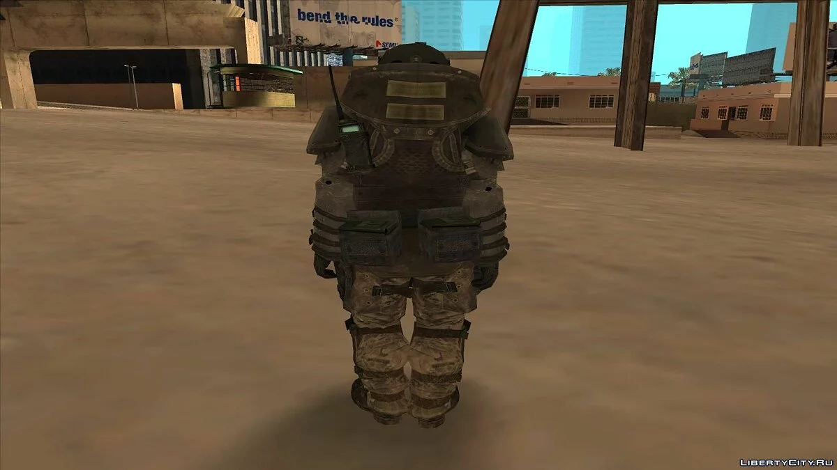 Джаггернаут из CoD MW 3  / GTA San Andreas