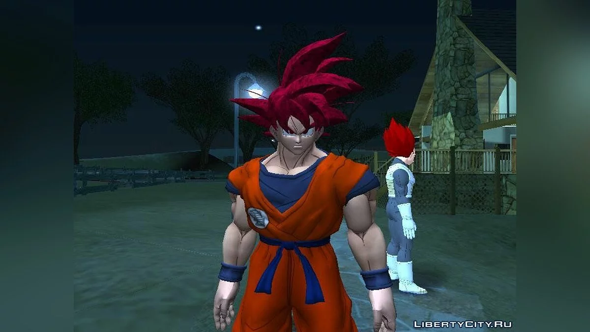 Goku SSJ GOD / GTA San Andreas