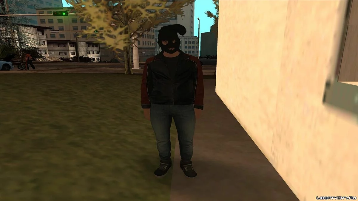 Грабитель из GTA 5 DLC Heist / GTA San Andreas