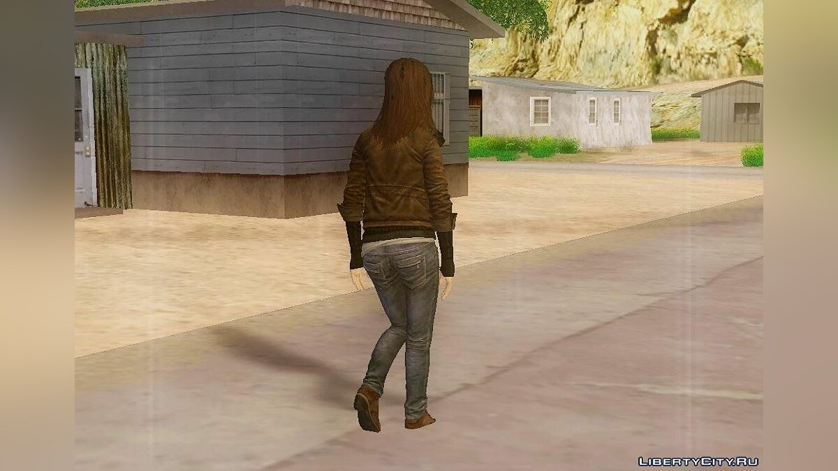 Скачать Jodie Holmes from Beyond Two Souls для GTA San Andreas