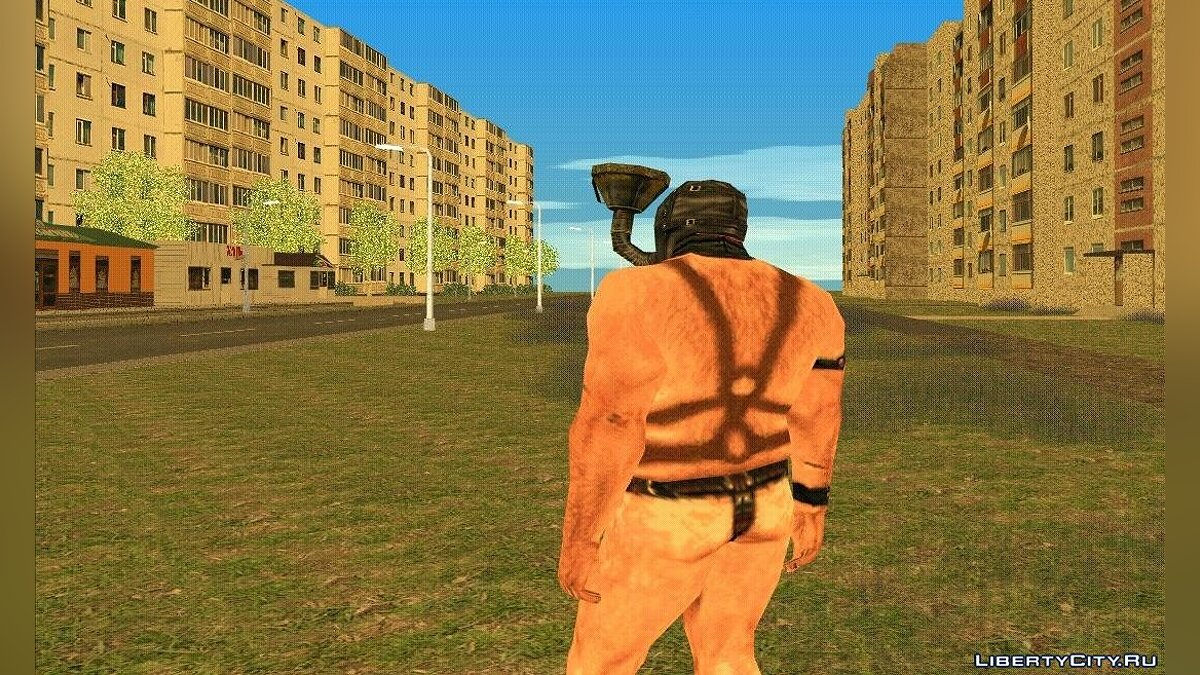 Скачать Manhunt 2 - Gimp Bouncer для GTA San Andreas