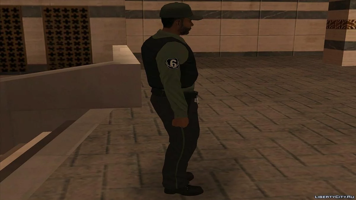 Охранник из GTA V / GTA San Andreas