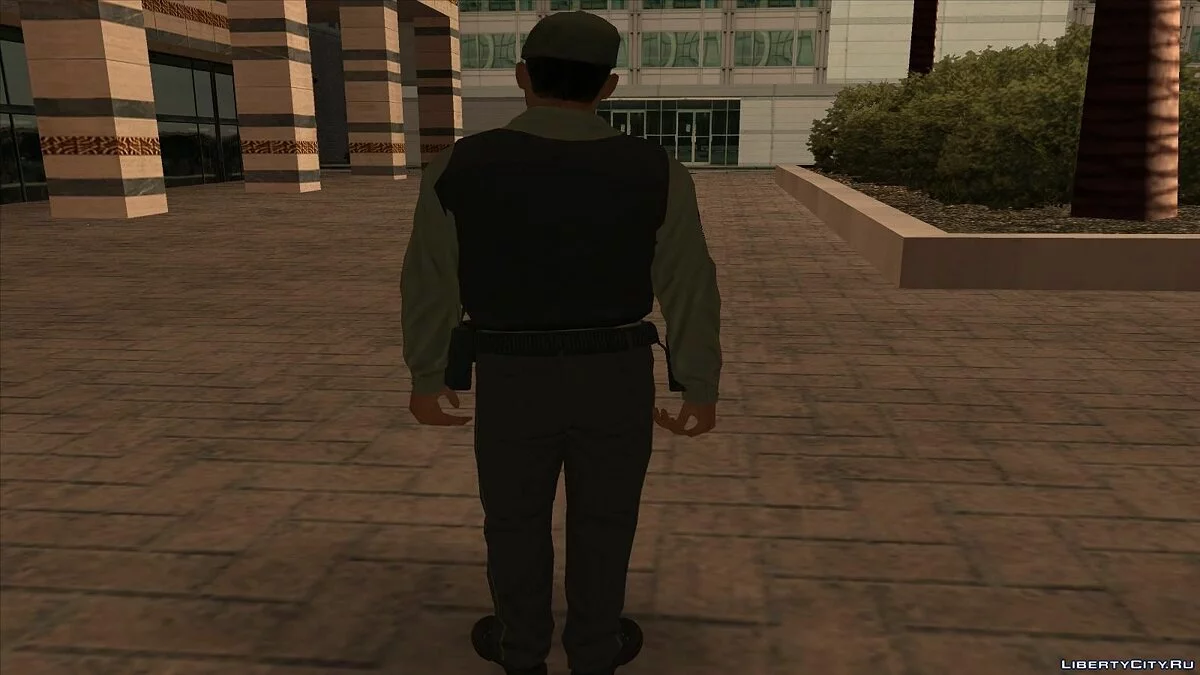 Охранник из GTA V / GTA San Andreas