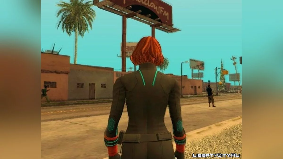 Scarlet Johanson Blackwidow (Marvel Heroes) / GTA San Andreas