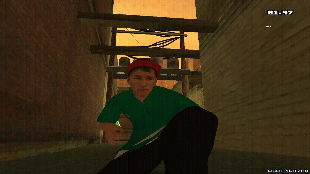 Зеленый трейсер / GTA San Andreas