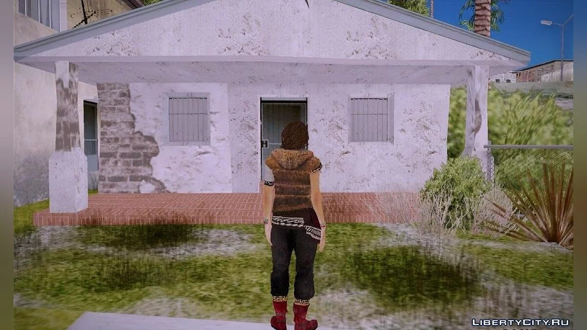 Amita from Far Cry 4 / GTA San Andreas