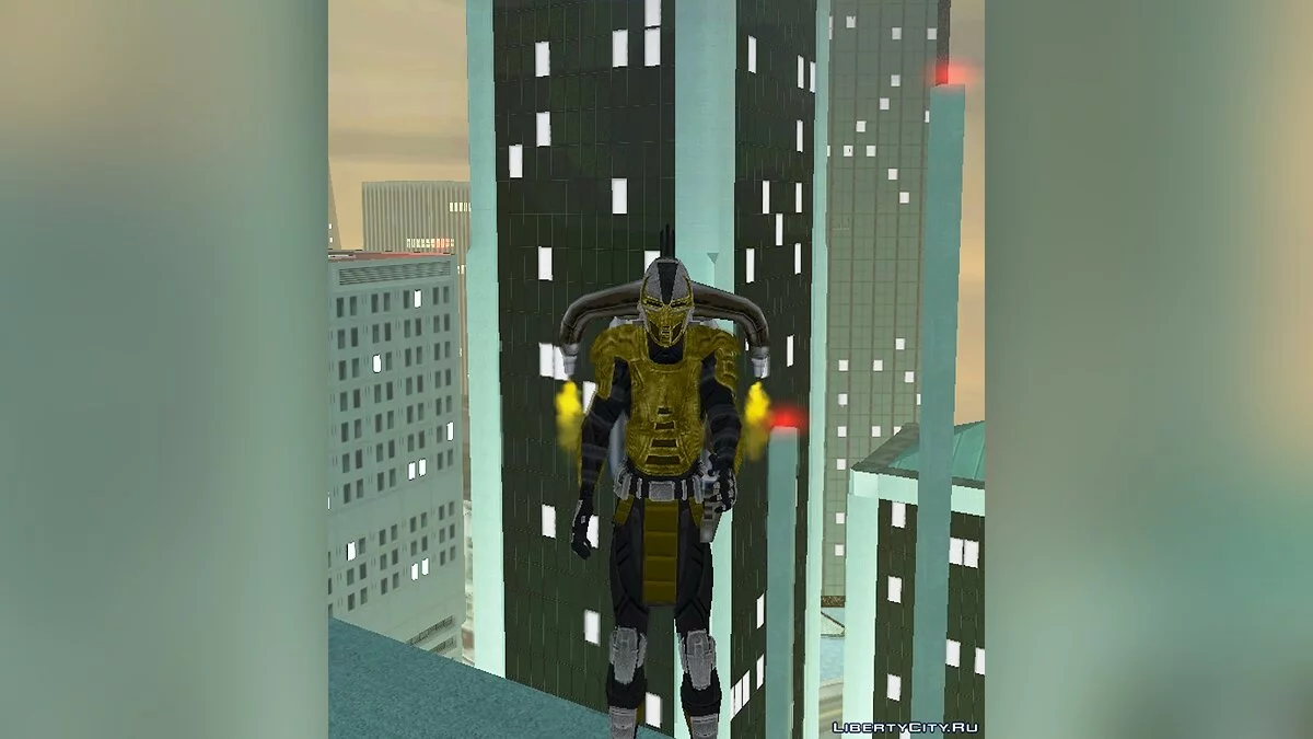 Cyrax из Mortal Kombat / GTA San Andreas