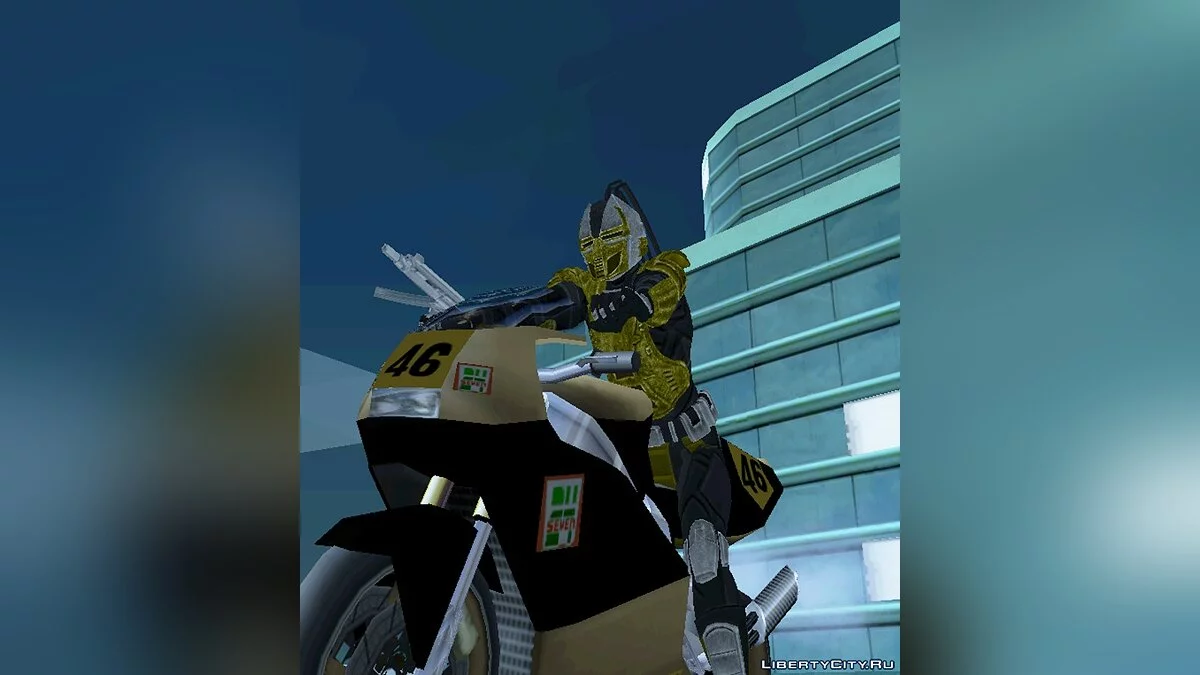 Cyrax из Mortal Kombat / GTA San Andreas