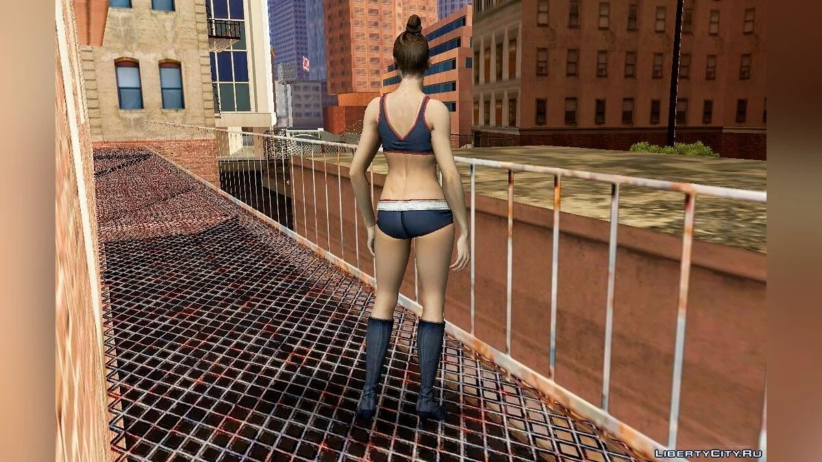 Dance Girl from Binary Domain / GTA San Andreas