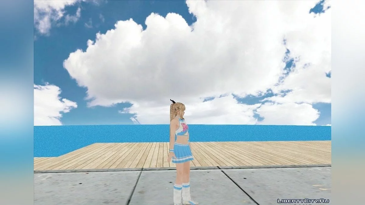 Dead Or Alive 5 Ultimate - Cheerleader Outfit / GTA San Andreas