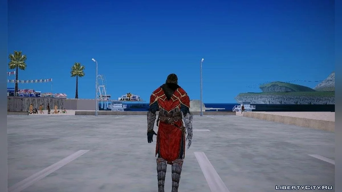 Gabriel Belmont From Castlevania Lord of Shadow / GTA San Andreas