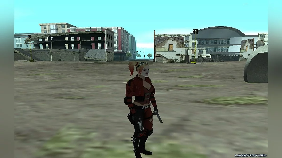 Harley Quinn from Injustice 2 / GTA San Andreas
