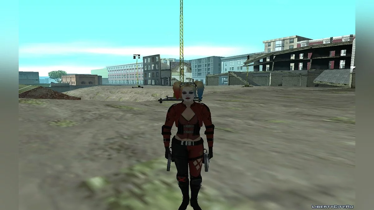 Harley Quinn from Injustice 2 / GTA San Andreas