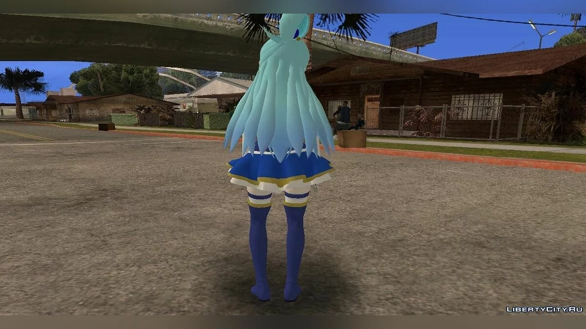 Konosuba Aqua / GTA San Andreas
