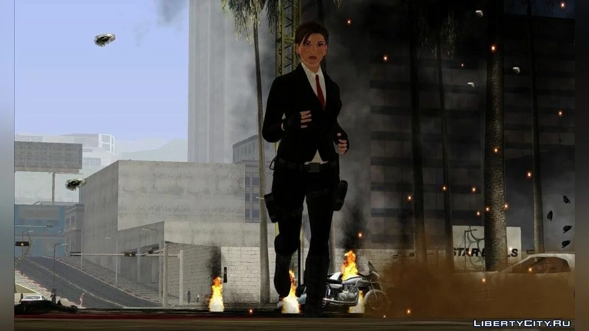 Lara Croft Hitman from Lara Croft and the Temple of Osiris / GTA San Andreas