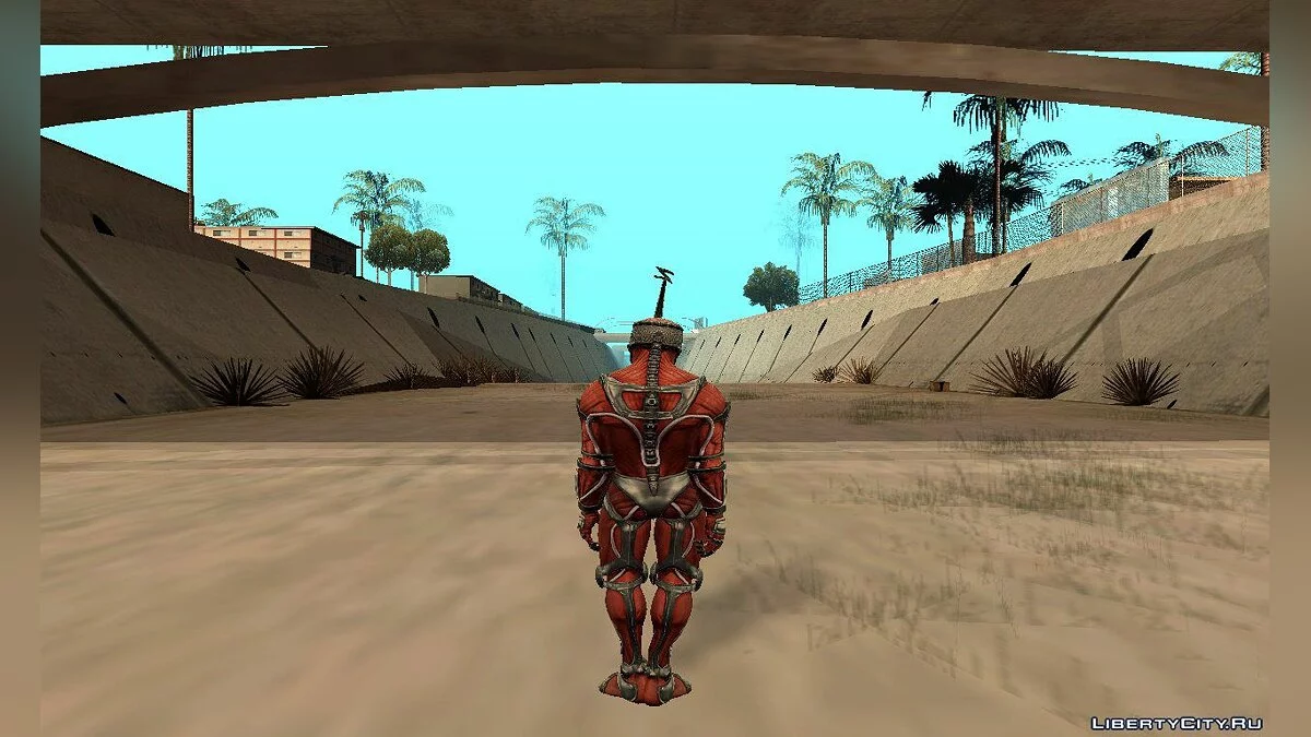 Lord Zed From Power Rangers / GTA San Andreas