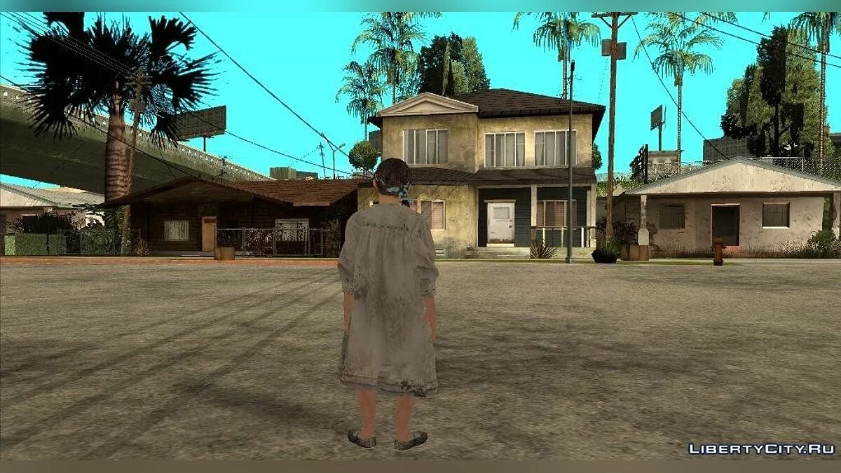 Natalia Korda from Resdient Evil: Revelations 2 / GTA San Andreas