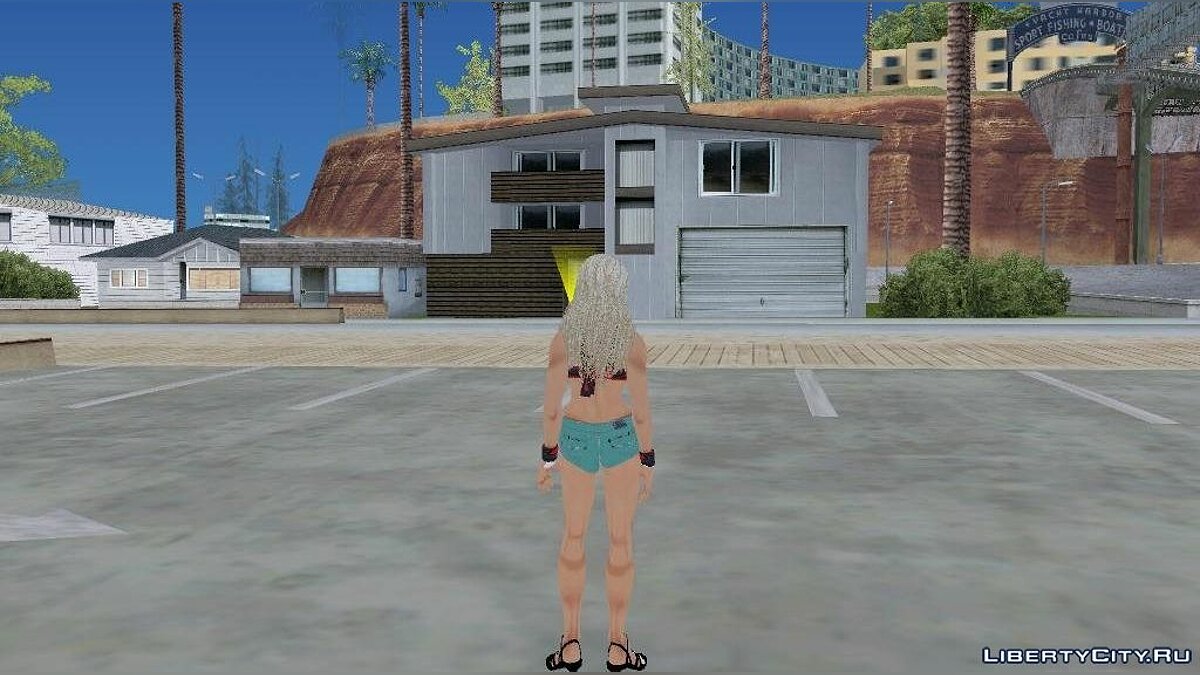 Скачать Sabrina Sexy Girl для GTA San Andreas