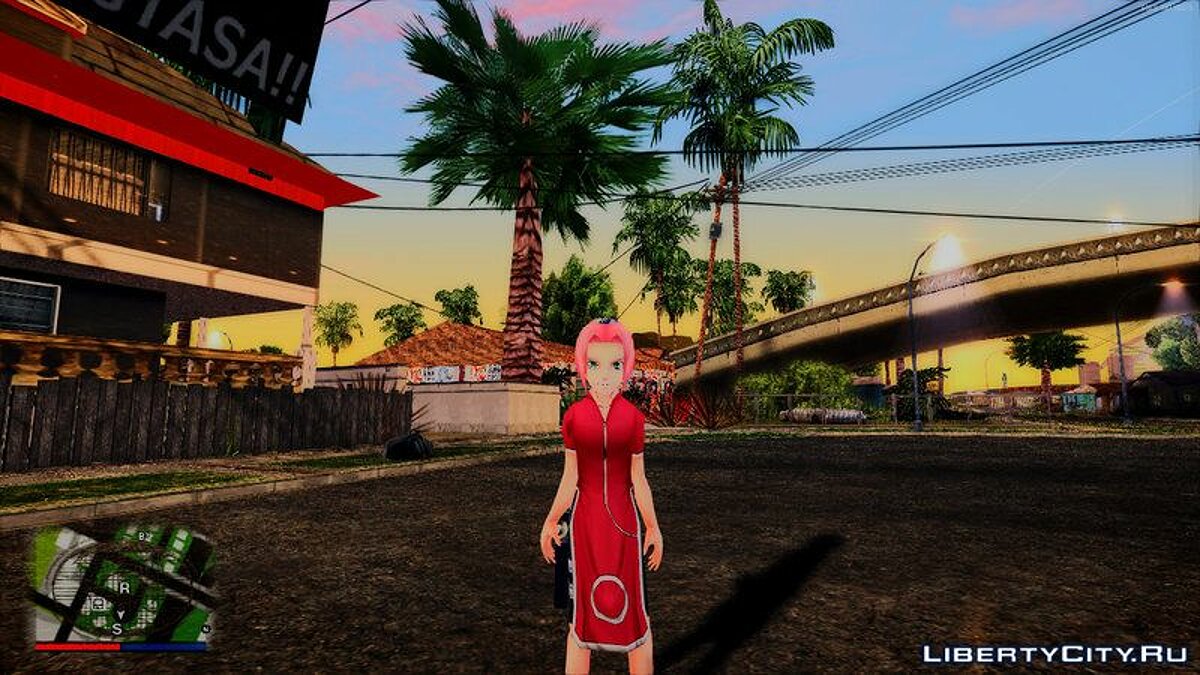 Скачать Sakura Haruno NNK для GTA San Andreas