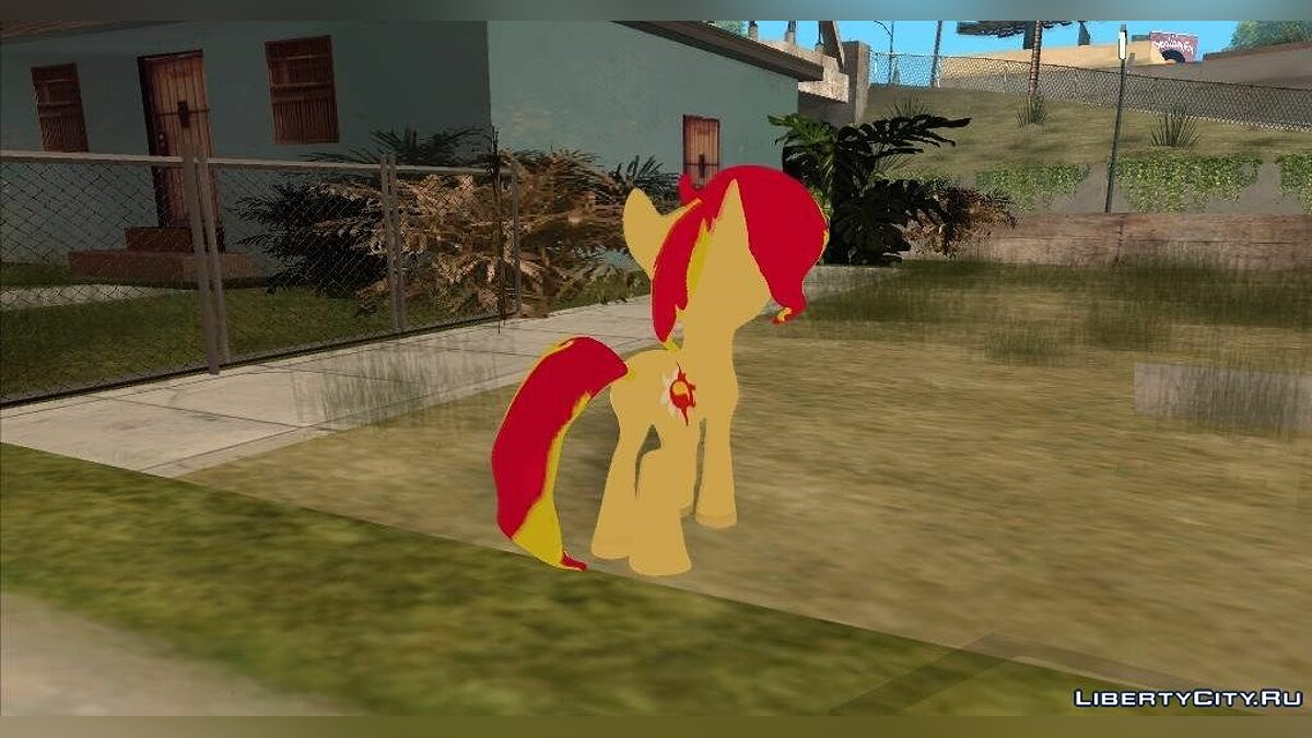 Скачать Sunset Shimmer (My Little Pony) для GTA San Andreas