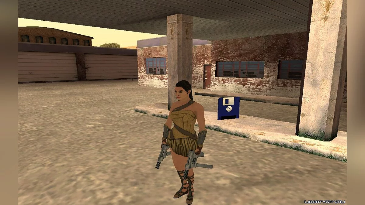 Wonder Woman Movie (Amazon) from Injustice 2 / GTA San Andreas
