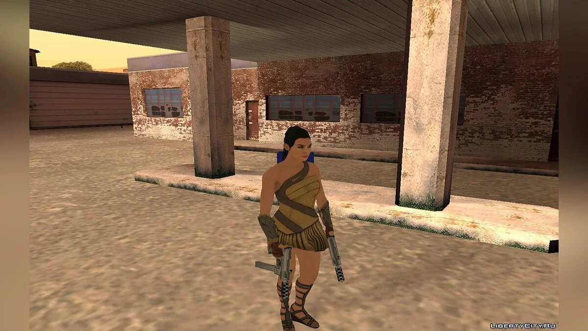 Wonder Woman Movie (Amazon) from Injustice 2 / GTA San Andreas