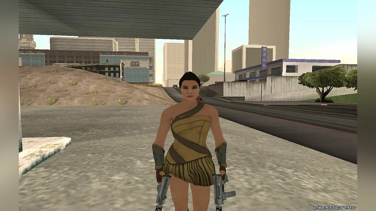 Wonder Woman Movie (Amazon) from Injustice 2 / GTA San Andreas