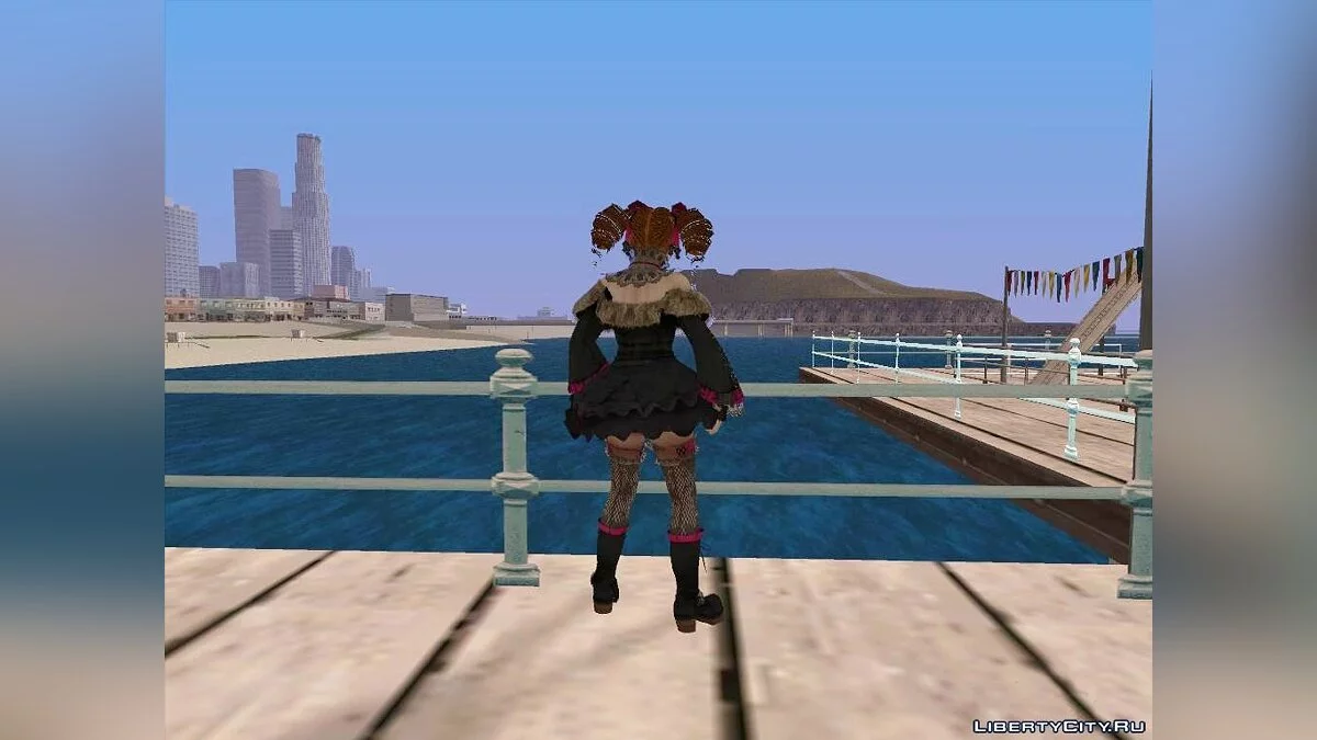 Amy Sorel from Soul Calibur IV / GTA San Andreas