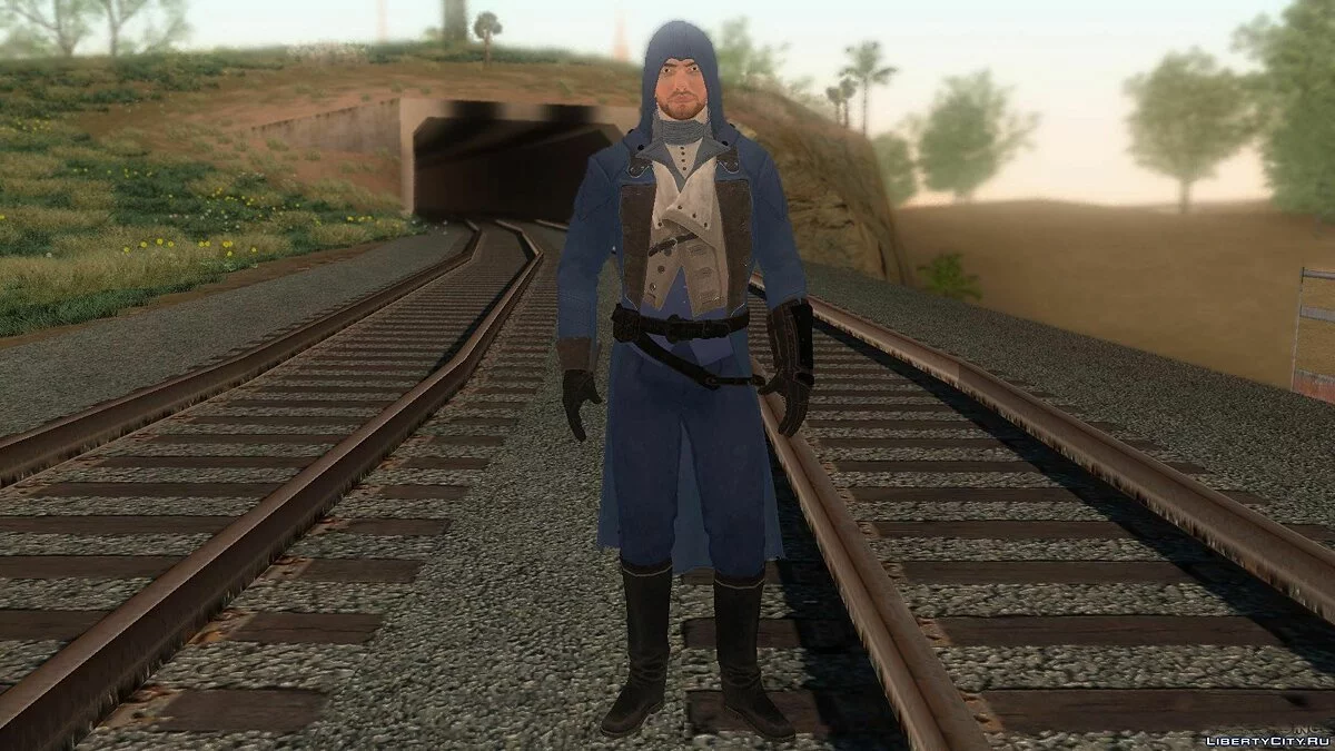 Arno Dorian from Assassins Creed Unity / GTA San Andreas