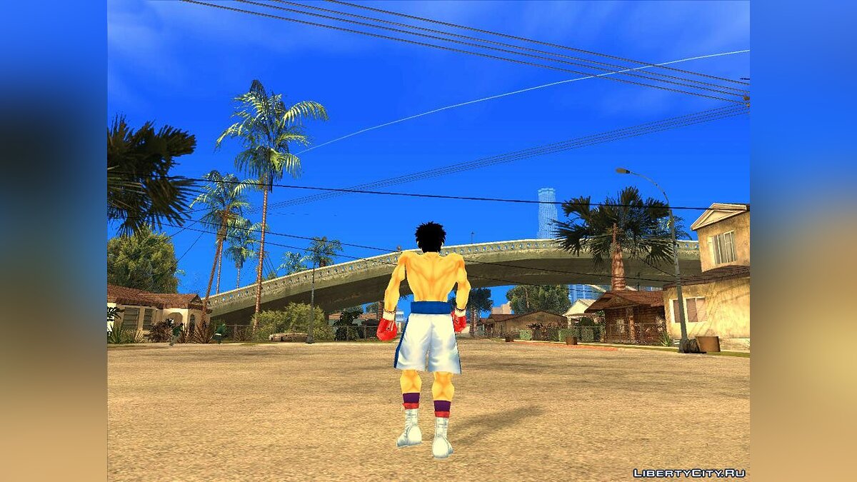 Скачать Boxer from Hajime no Ippo для GTA San Andreas