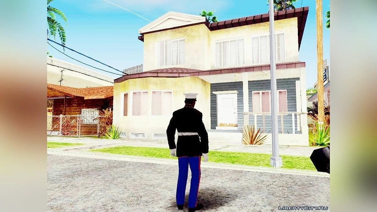 COD AW Cormack Marine Dress Uniform / GTA San Andreas