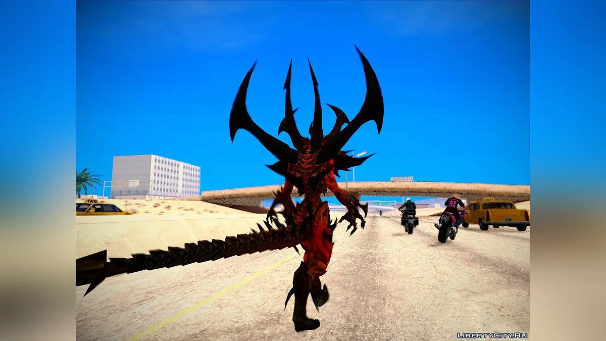 Diablo from Diablo III / GTA San Andreas