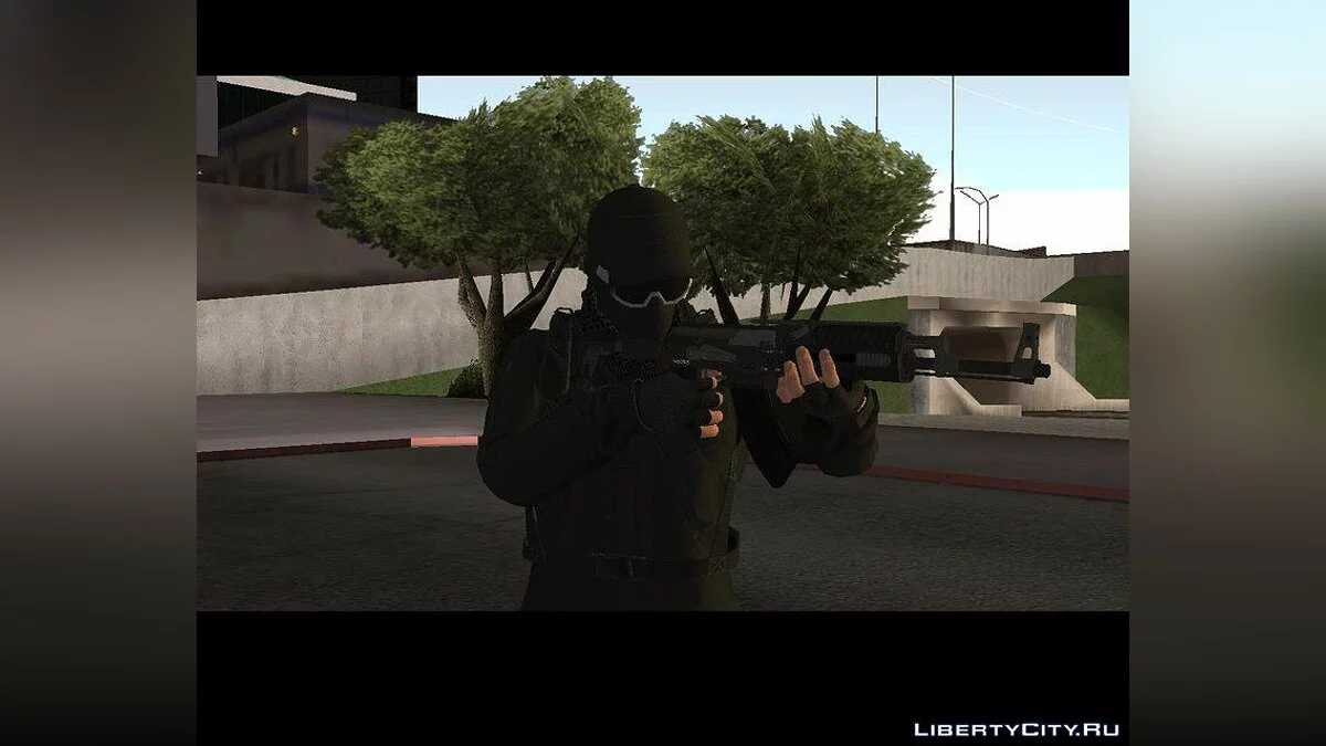GTA Online: Black Army Skins / GTA San Andreas