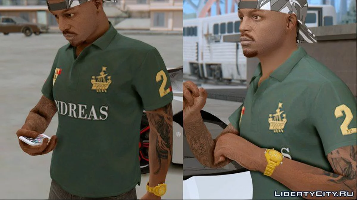 GTA V Online Skin Guillermo / GTA San Andreas
