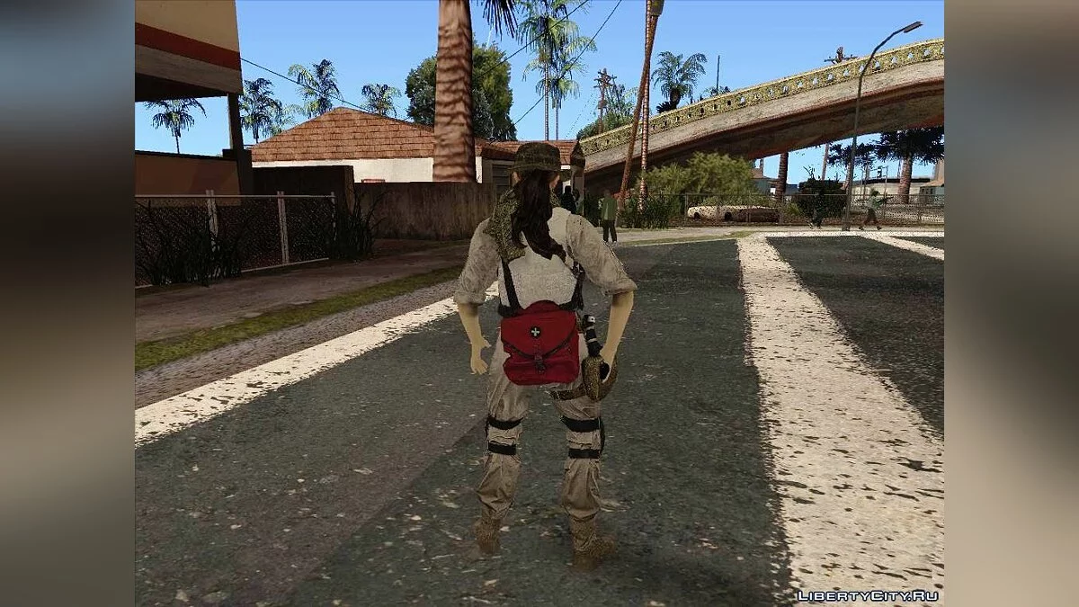 Hannah from BF4 / GTA San Andreas