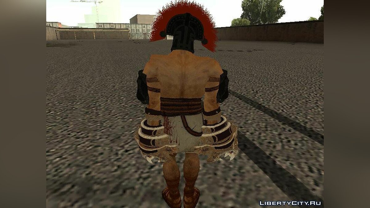 Скачать Hercules from God of War 3 для GTA San Andreas